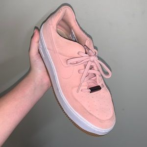 Pink airforces like new!!